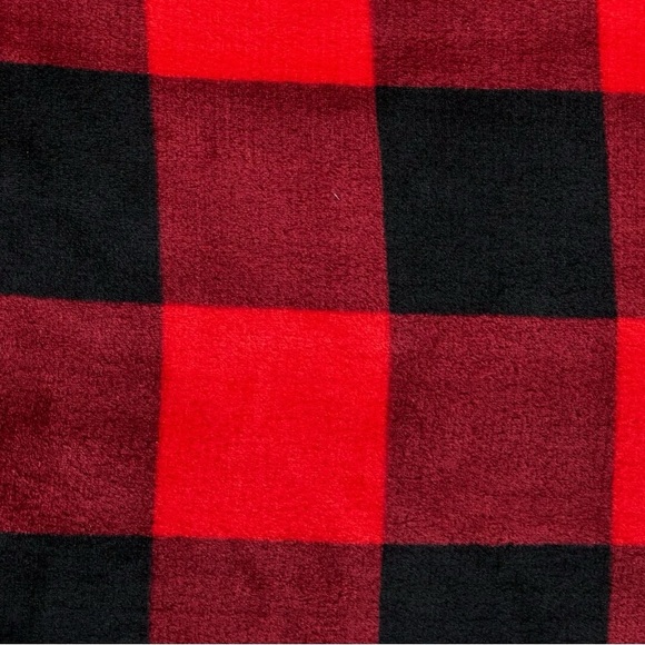 Muk Luks Luxurious and Soft Extra Large Red Family Throw Blanket,New - Picture 6 of 8